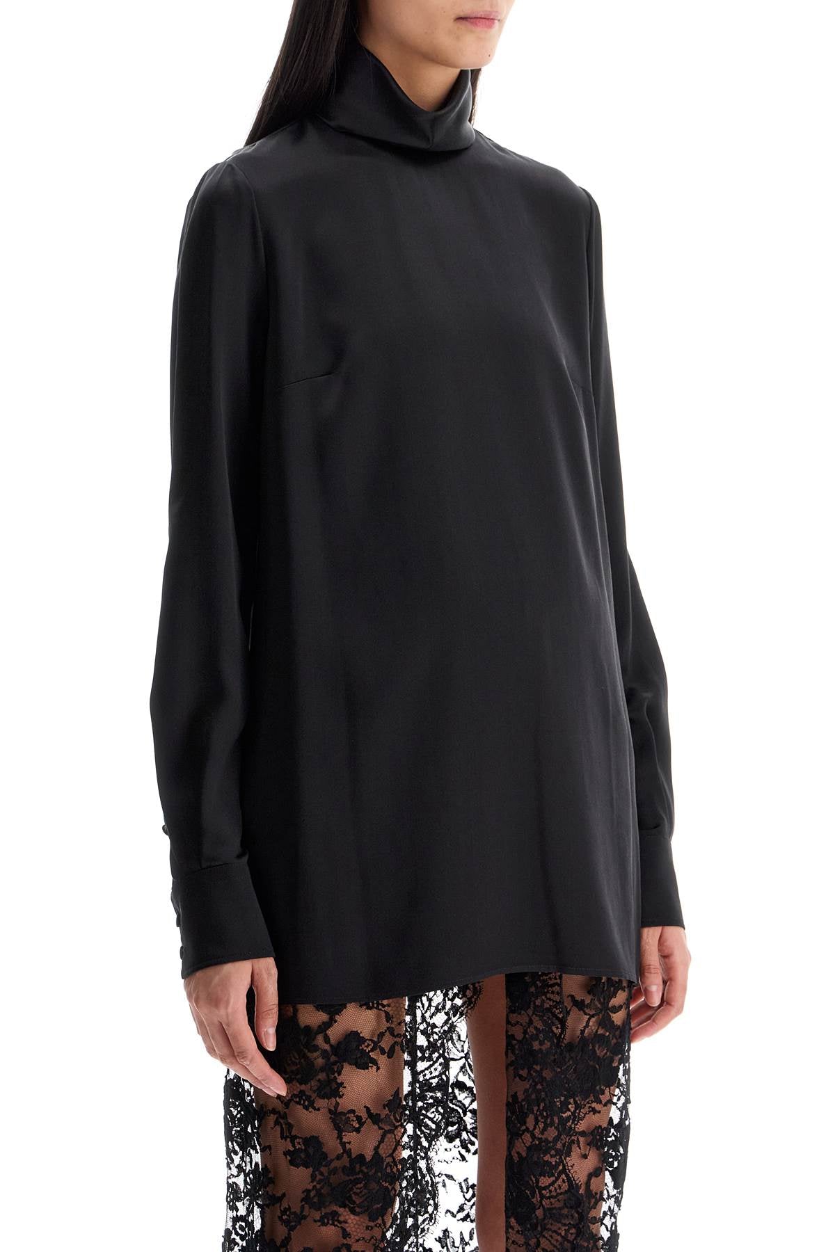 Dolce & Gabbana silk satin blouse Topwear Dolce & Gabbana