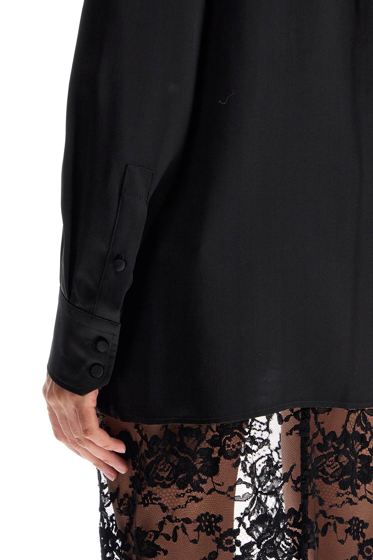 Dolce & Gabbana silk satin blouse Topwear Dolce & Gabbana