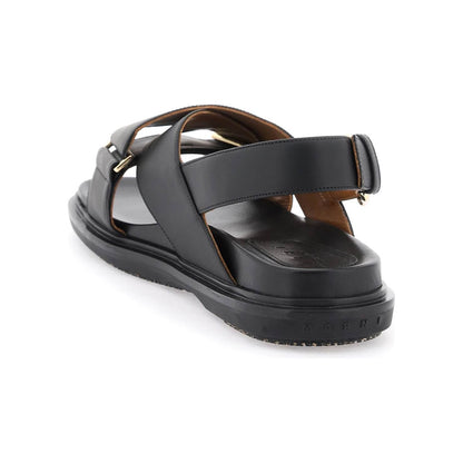 Marni fussbett leather sandals Sandals Marni