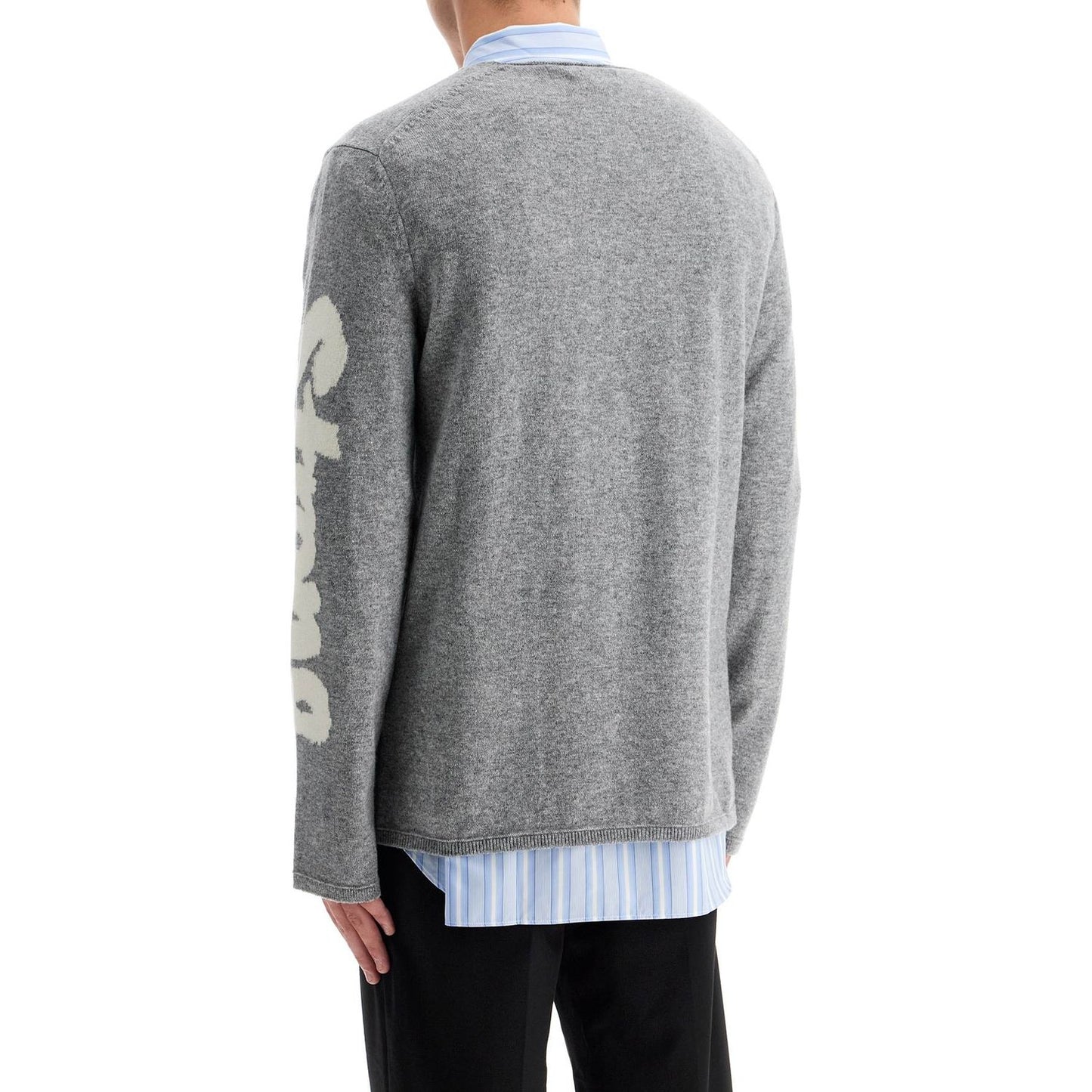 Comme Des Garcons Shirt wool jacquard pul Knitwear Comme Des Garcons Shirt