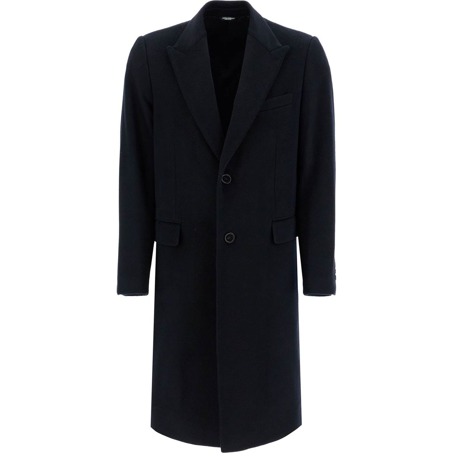 Dolce & Gabbana single-breasted cashmere coat Jackets Dolce & Gabbana