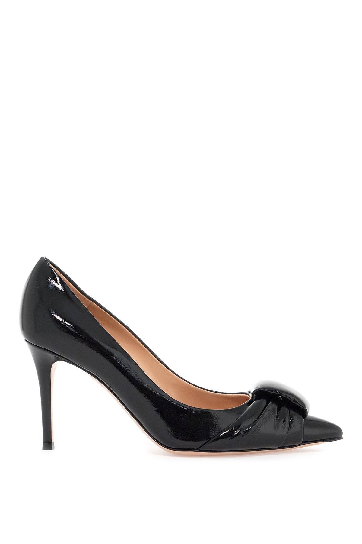 Gianvito Rossi 'patent leather dã©collet