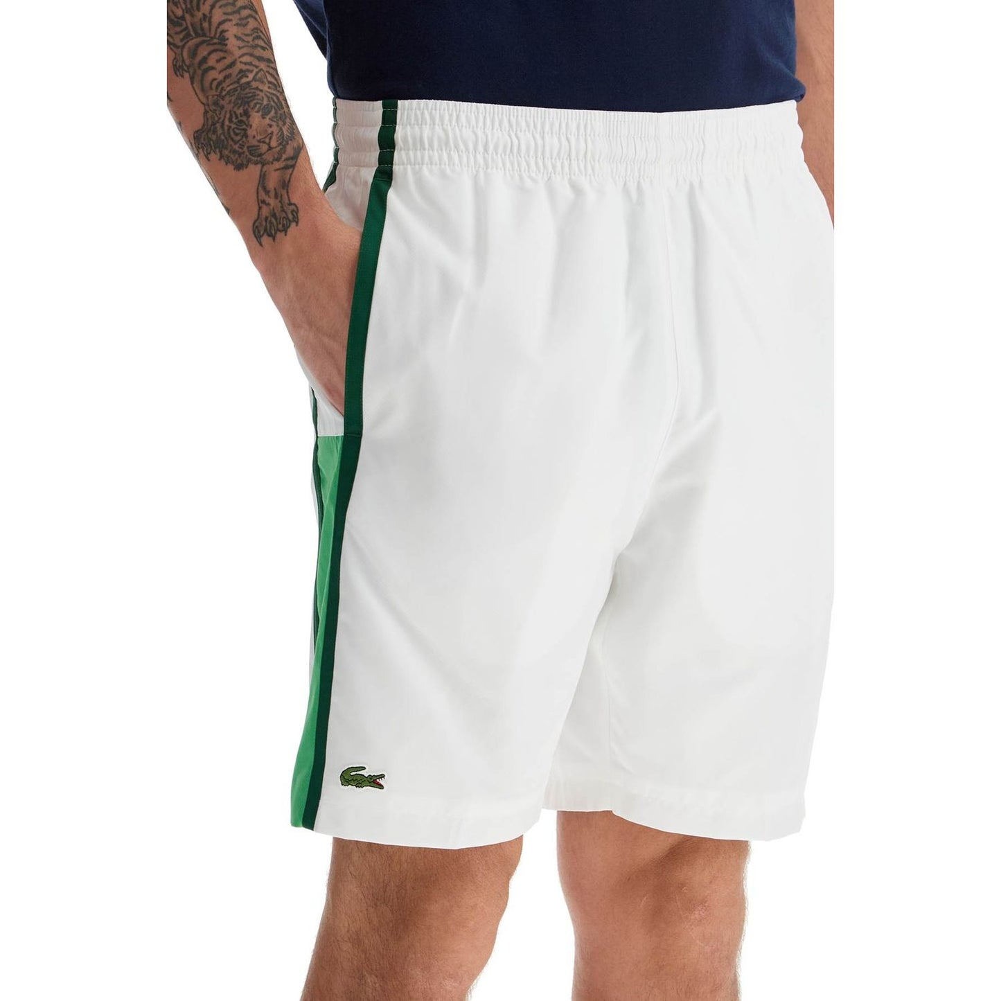 Lacoste sporty color block bermuda shorts Short trousers Lacoste