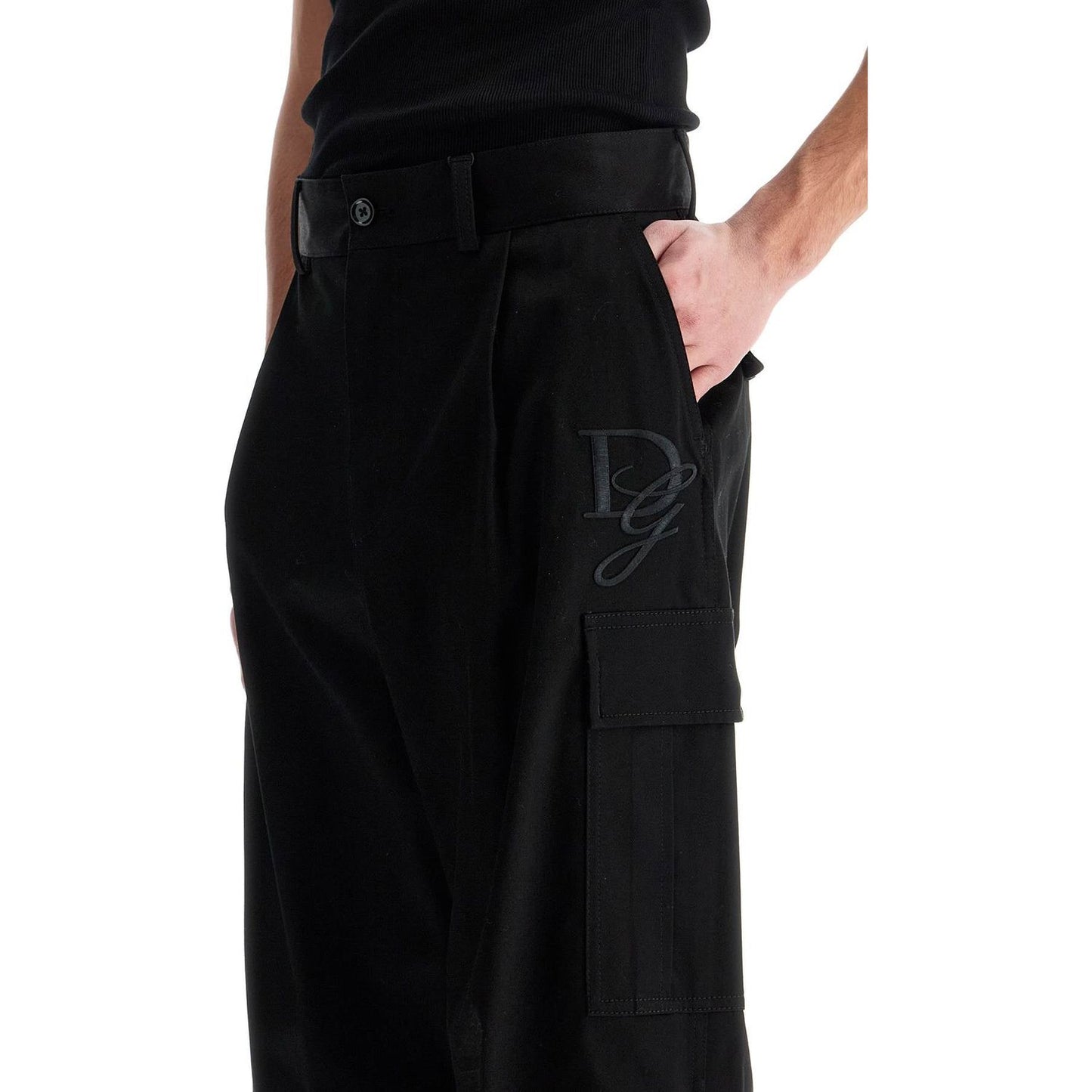 Dolce & Gabbana stretch cotton cargo pants for men/w Trousers Dolce & Gabbana