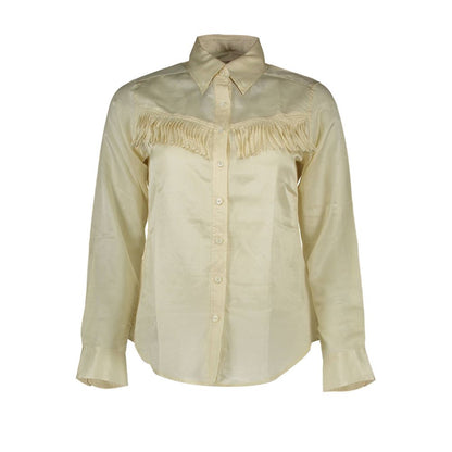 Gant Beige Cotton Women Shirt Gant