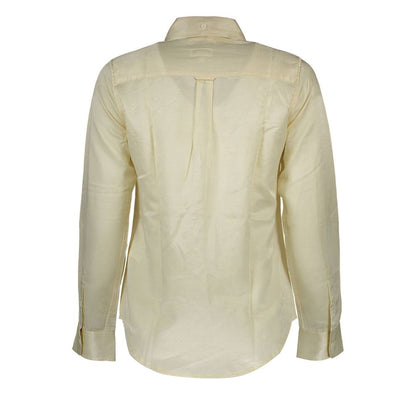 Gant Beige Cotton Women Shirt Gant