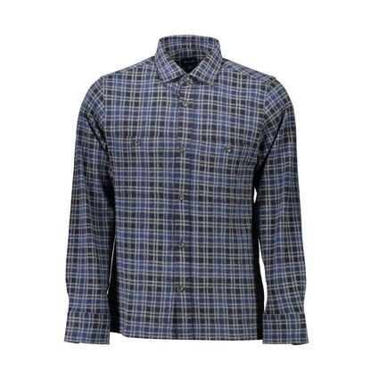 Gant Blu Cotton Mens Shirt Gant