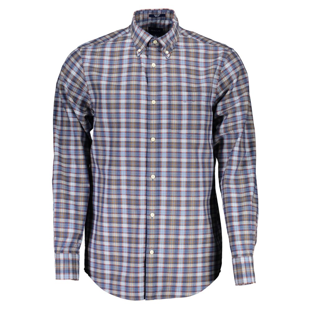 Gant Blue Cotton Men's Shirt Gant