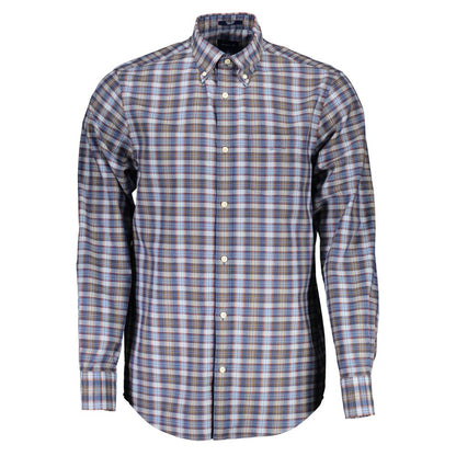 Gant Blue Cotton Men's Shirt Gant