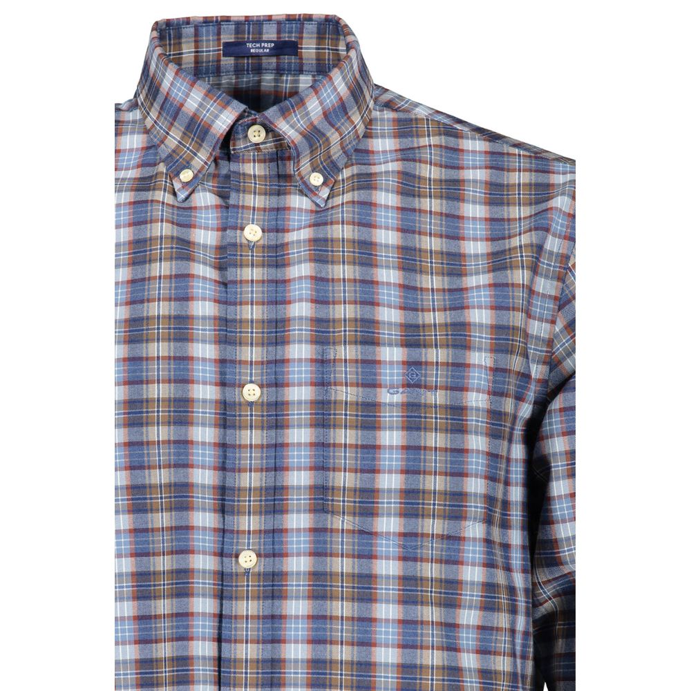 Gant Blue Cotton Men's Shirt Gant