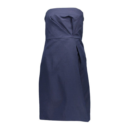 Gant Blue Cotton Women Dress Gant