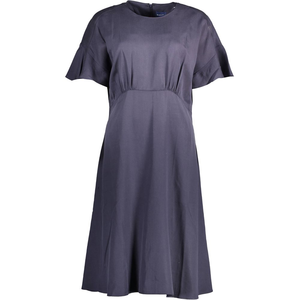 Gant Blue Lyocell Women Dress Gant