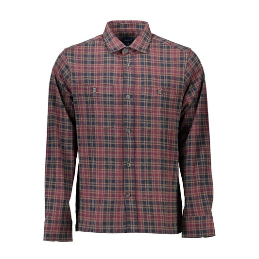 Gant Marrone Cotton Mens Shirt Gant
