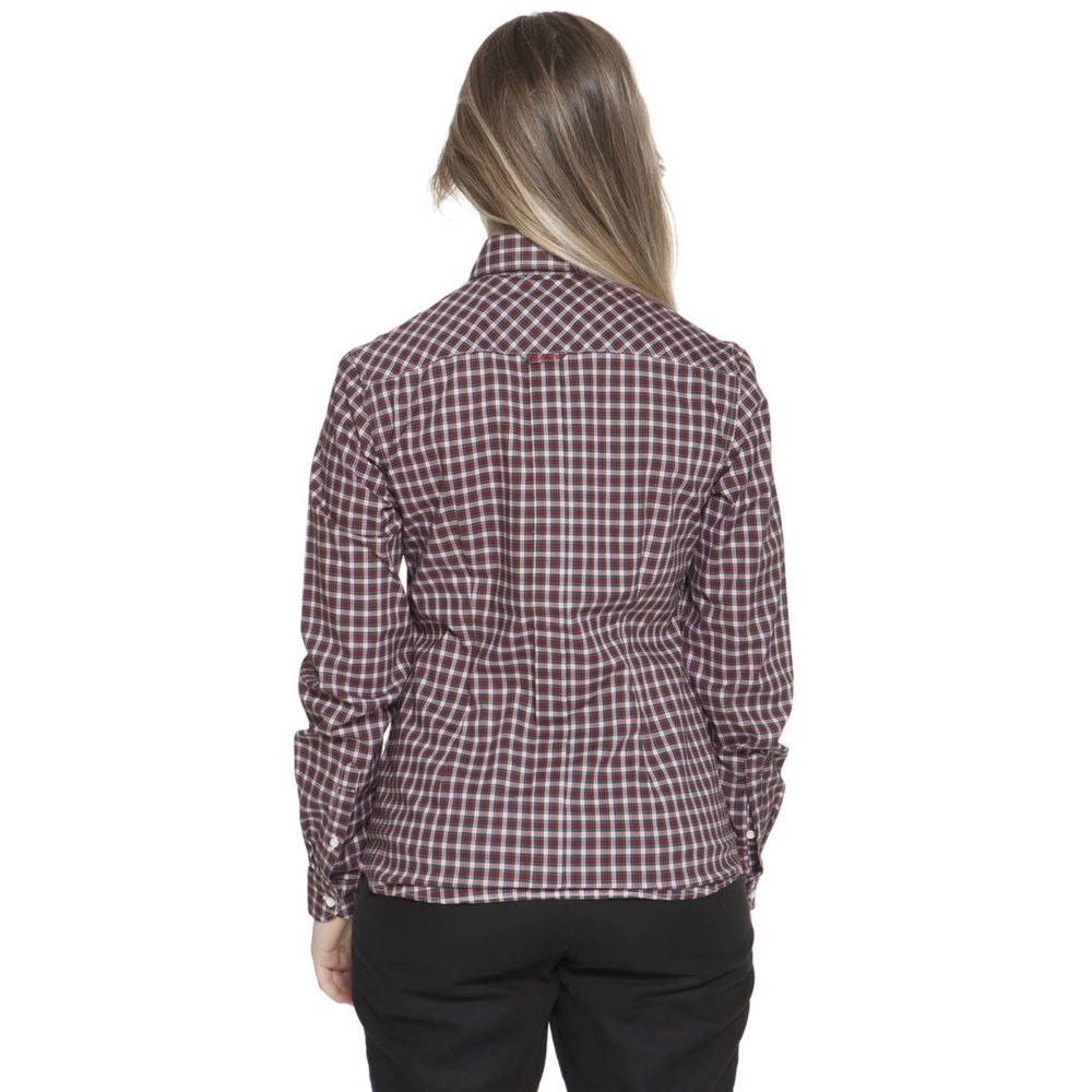 Gant Rosso Cotton Women Shirt Gant