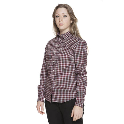 Gant Rosso Cotton Women Shirt Gant