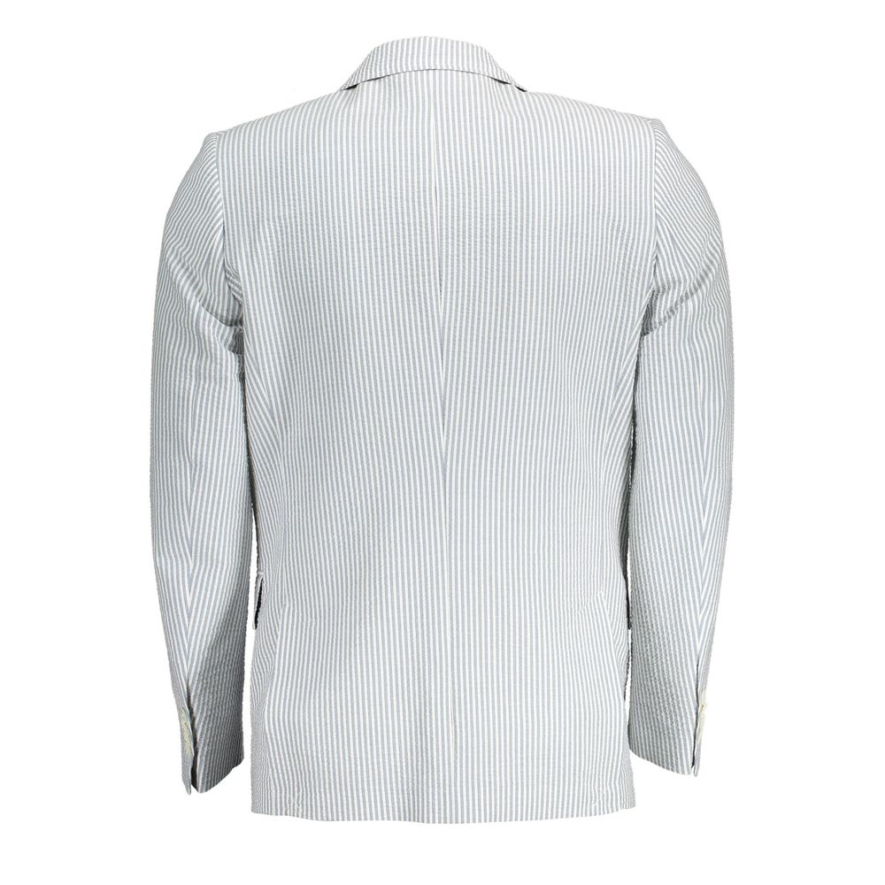 Gant White Cotton Men Jacket Gant