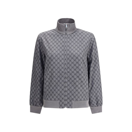 Gucci Gray Polyester Sweatshirt Gucci