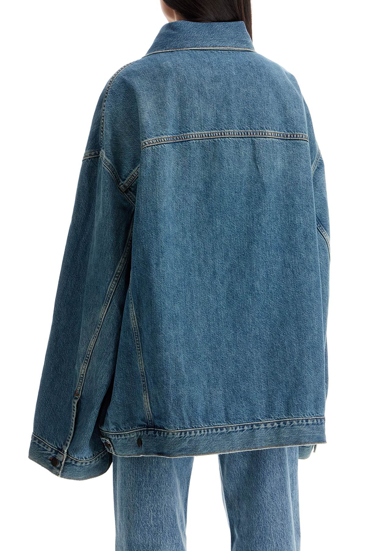 Haikure "janet's oversized denim jacket Jackets Haikure