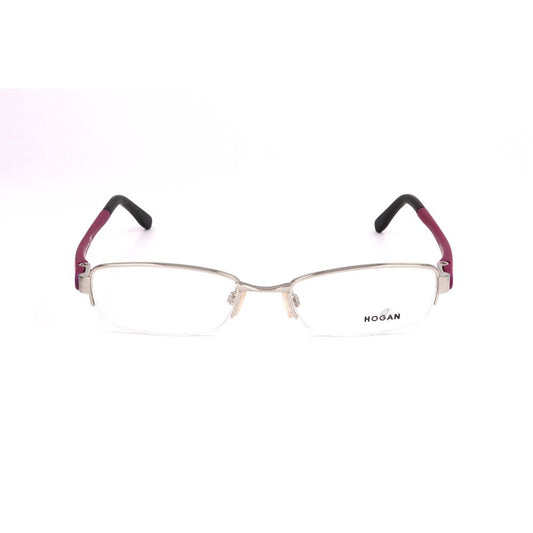 Hogan Gray Metal Glasses (Frames) Hogan