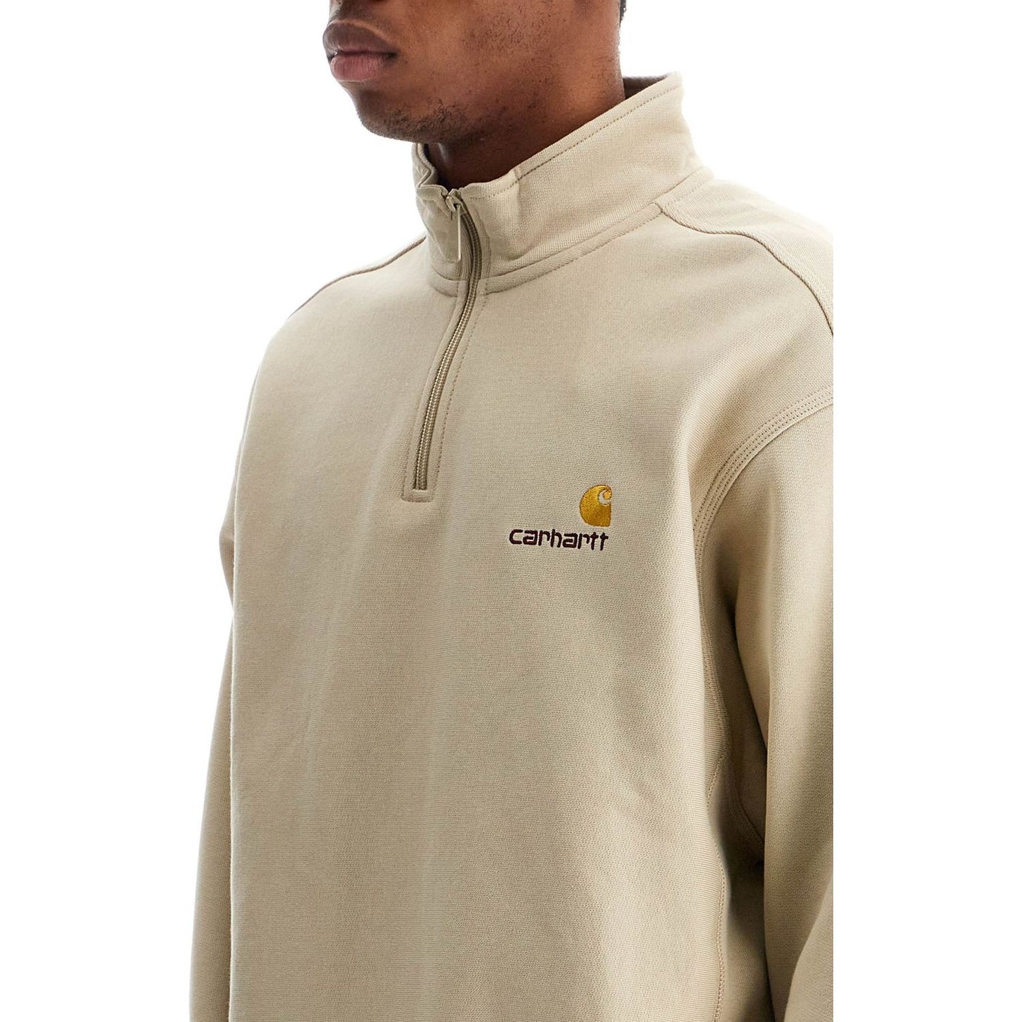 Carhartt Wip 'american script half-zip sweat Topwear Carhartt Wip