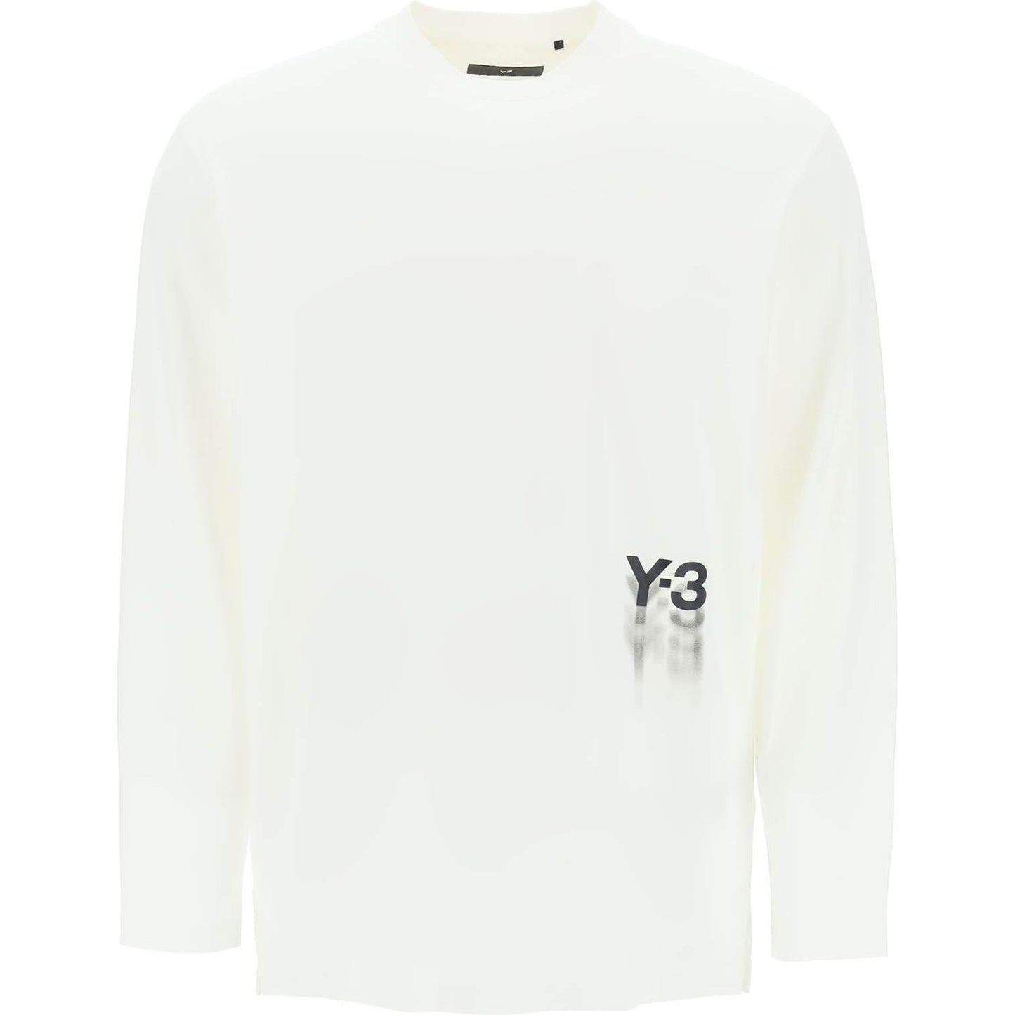 Y-3 long-sleeved t-shirt with logo print Topwear Y-3