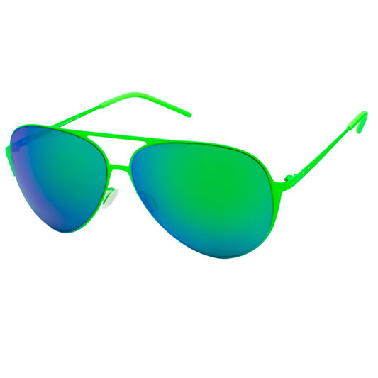 Italia Independent Green Metal Sunglasses Italia Independent