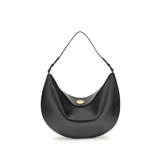 Jacquemus Black Calf Leather Bos Taurus Shoulder Bag Jacquemus
