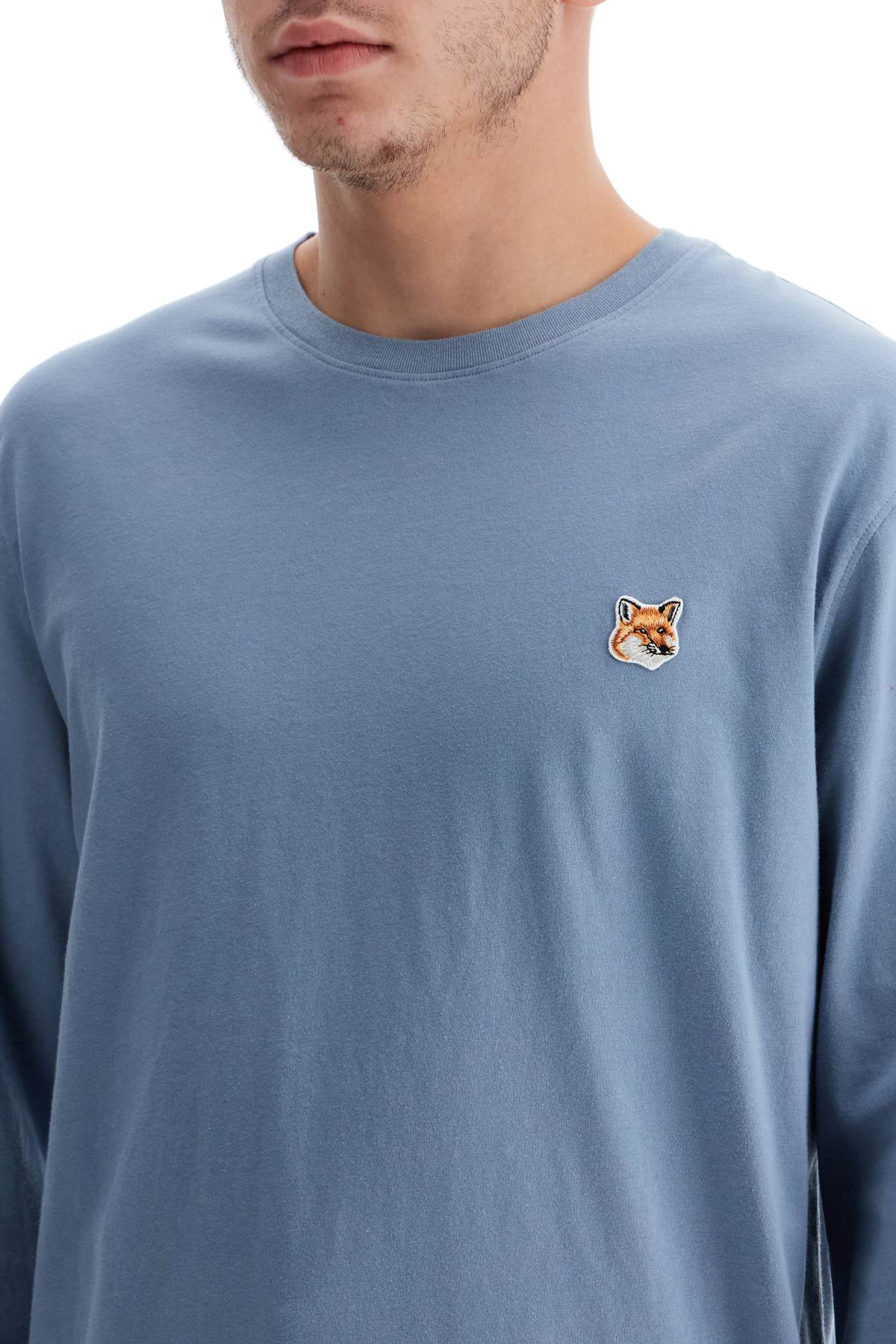 Maison Kitsune 'long-sleeved fox head Topwear Maison Kitsune