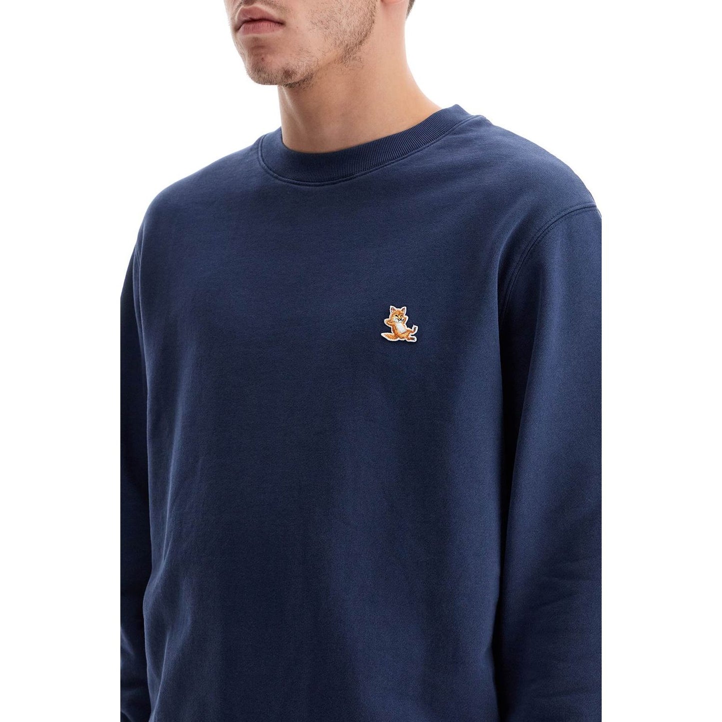 Maison Kitsune 'chillax fox patch sweat Topwear Maison Kitsune