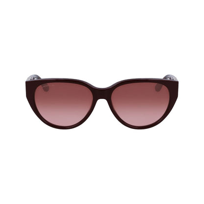 Lacoste Red Acetate Sunglasses