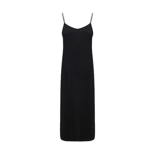 Lanvin Black Polyester Casual Dress Lanvin