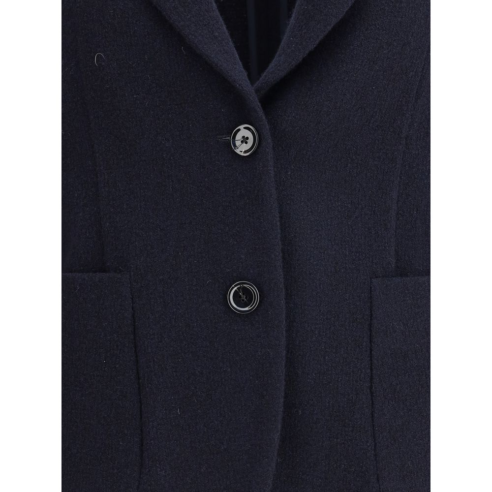 Lardini Blue Wool Blazer