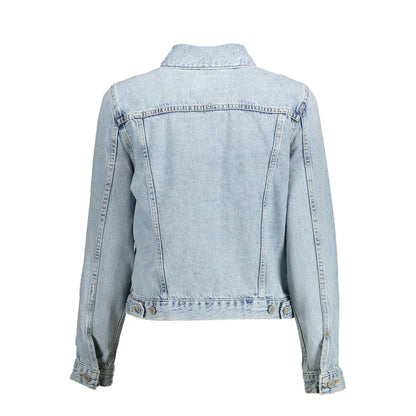 Levi's Azzurro Cotton Women Jacket Levi's