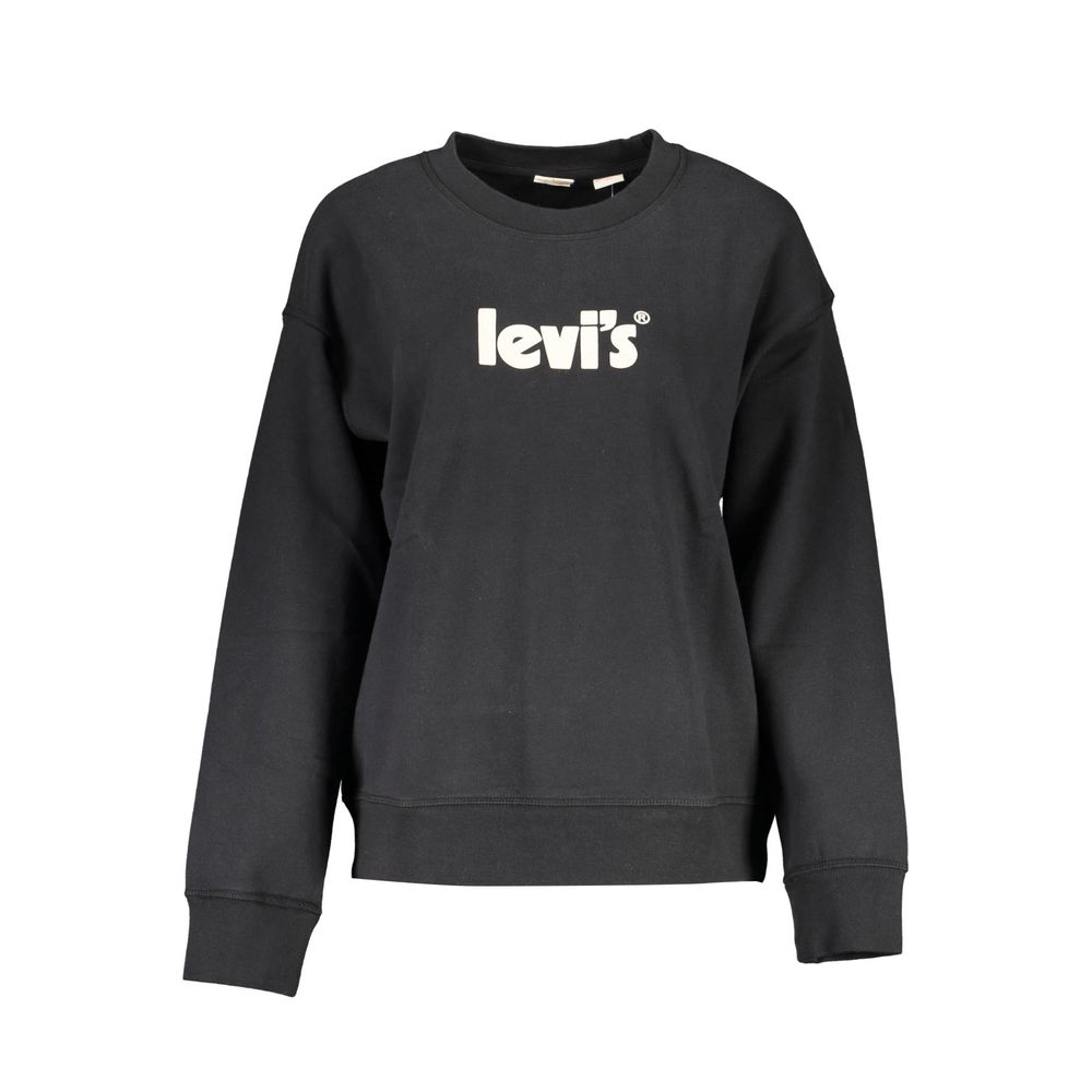Levi's Black Cotton Women Sweatshirt Levi's