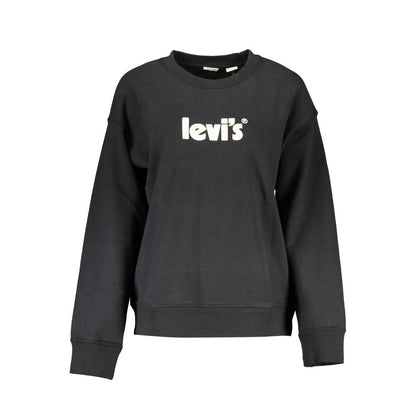 Levi's Black Cotton Women Sweatshirt Levi's