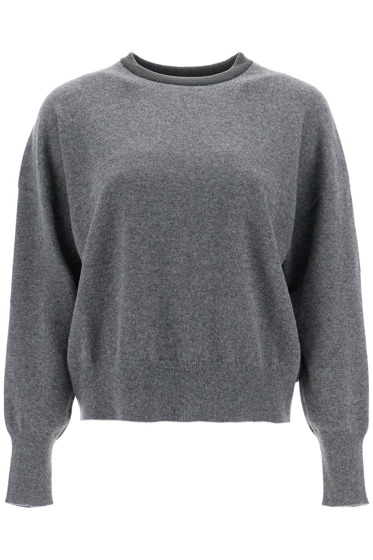 Brunello Cucinelli "pullover with precious rib Knitwear Brunello Cucinelli