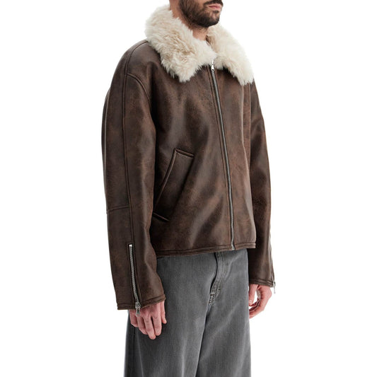 SEFR asante faux shearling jacket Vests SEFR