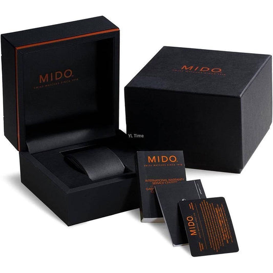 MIDO MOD. MULTIFORT PATRIMONY CHRONOGRAPH WATCHES MIDO Black