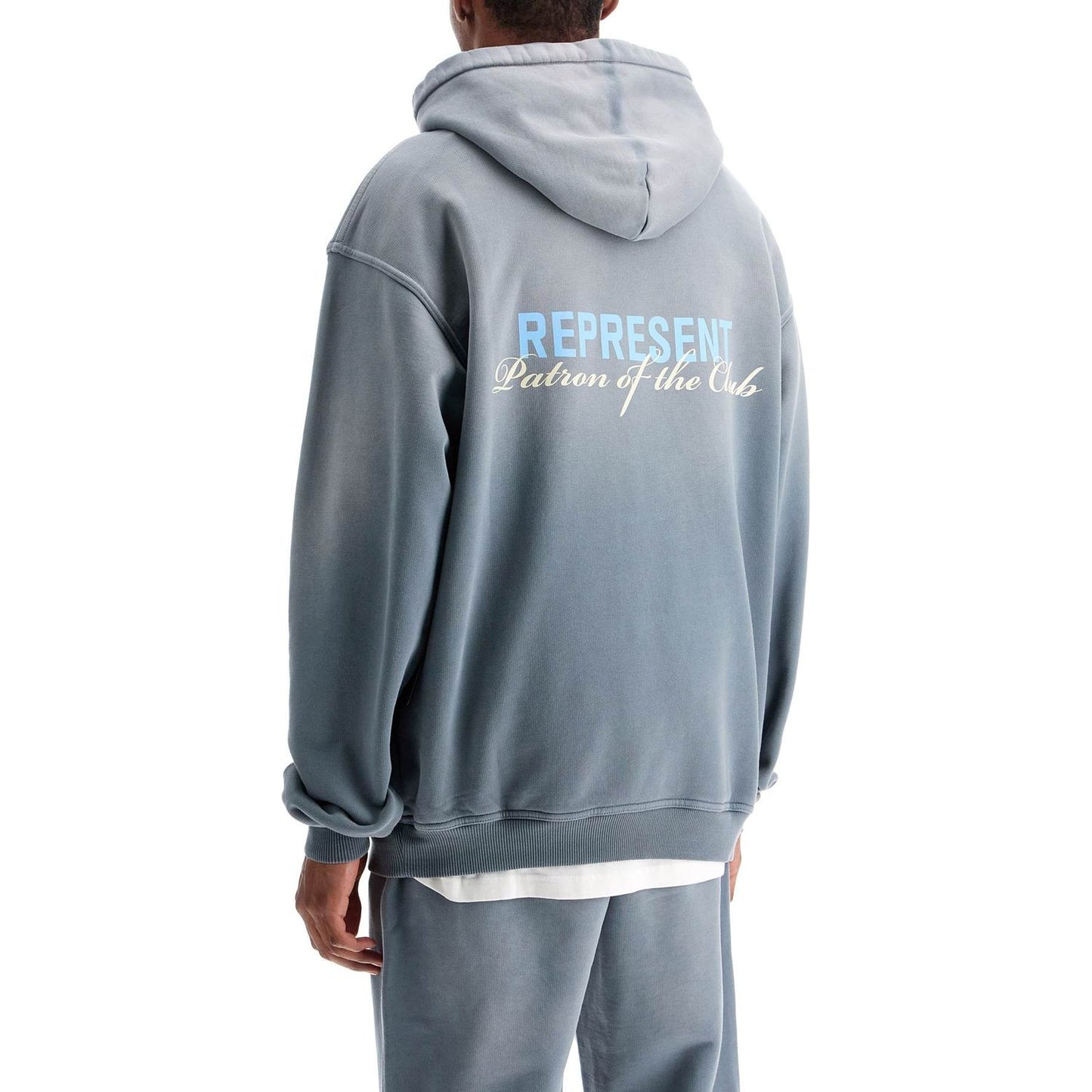 REPRESENT hooded oversized sweatshirt in brushed cotton jersey Topwear REPRESENT