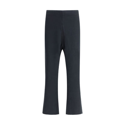 Margiela Black Cotton Casual Pants Margiela