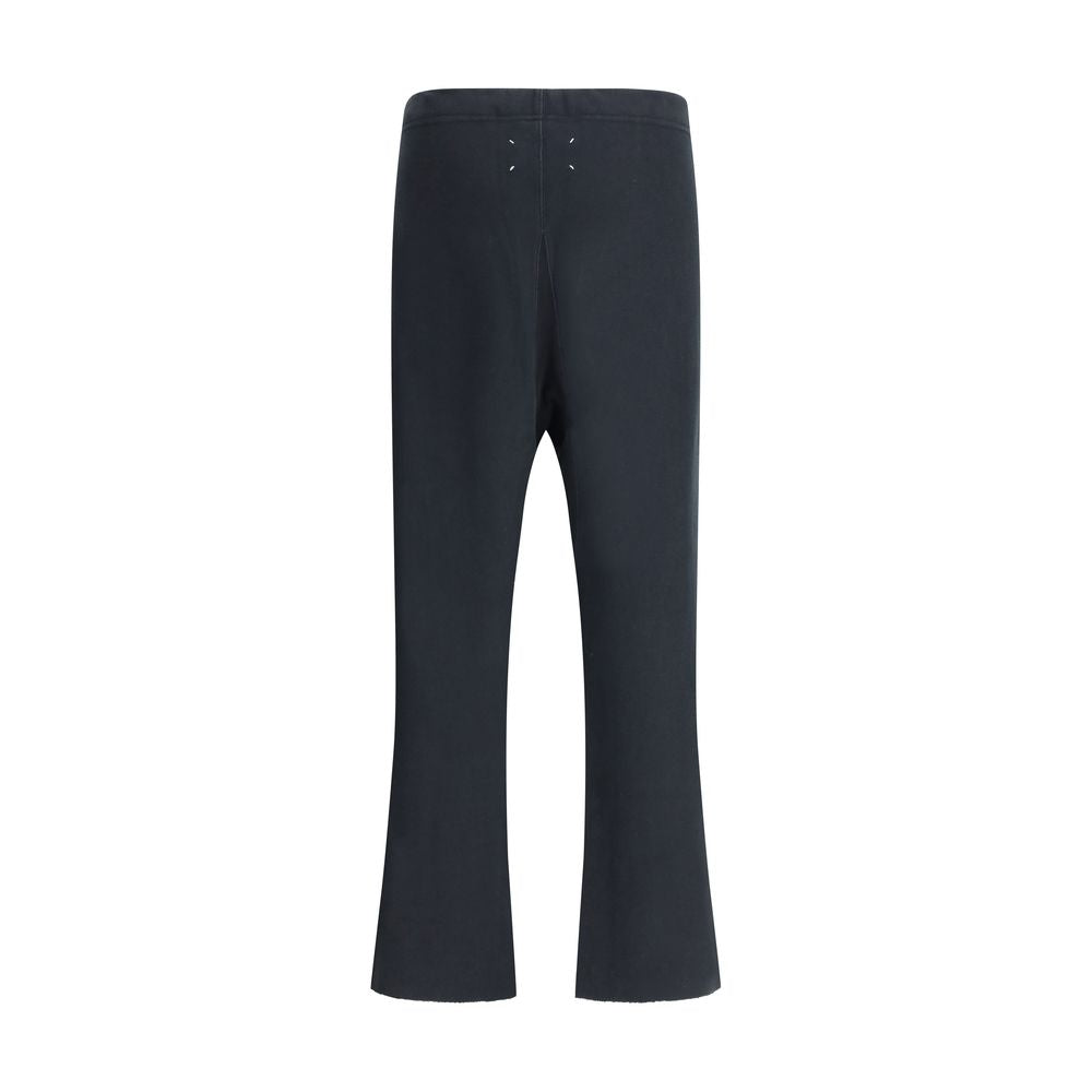 Margiela Black Cotton Casual Pants Margiela