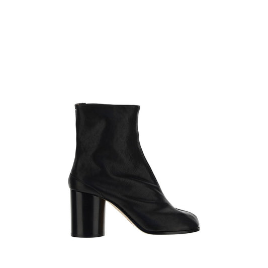 Margiela Black Lamb Ovis Aries Aries Ankle Boots Margiela