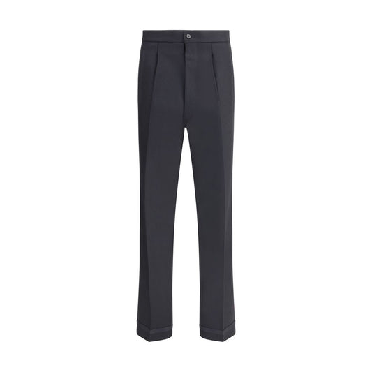 Margiela Black Wool Dress Pants Margiela