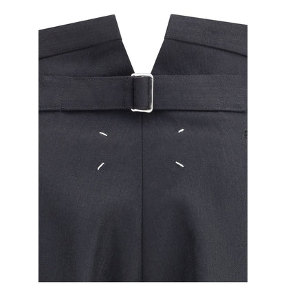 Margiela Black Wool Dress Pants Margiela