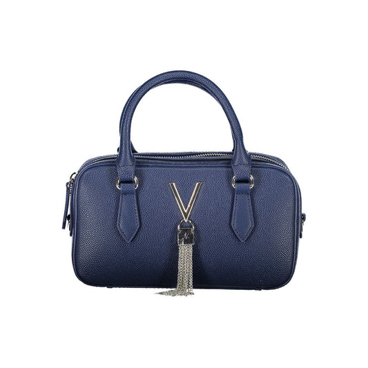 Mario Valentino Blue Polyurethane Women Handbag