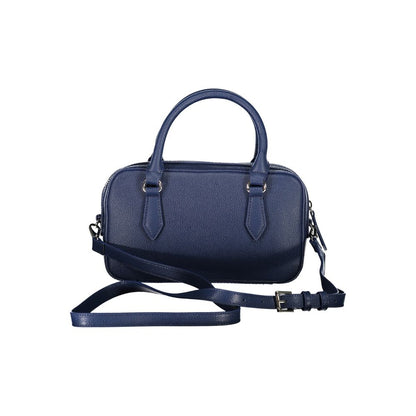 Mario Valentino Blue Polyurethane Women Handbag