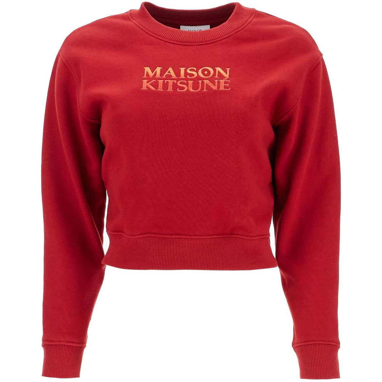 Maison Kitsune boxy gradient sweatshirt Topwear Maison Kitsune