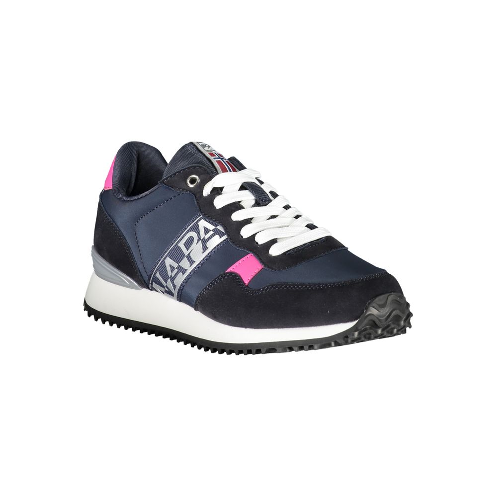 Napapijri Blue Polyester Women Sneaker
