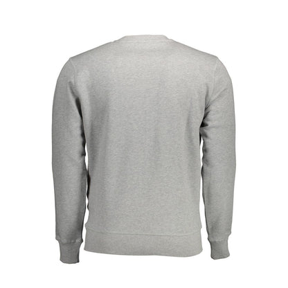 North Sails Grigio Cotton Men Sweatshirt