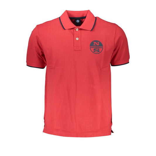 North Sails Rosso Cotton Men Polo